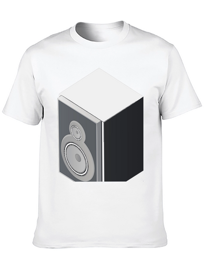 Speaker Graphic Black T-Shirt