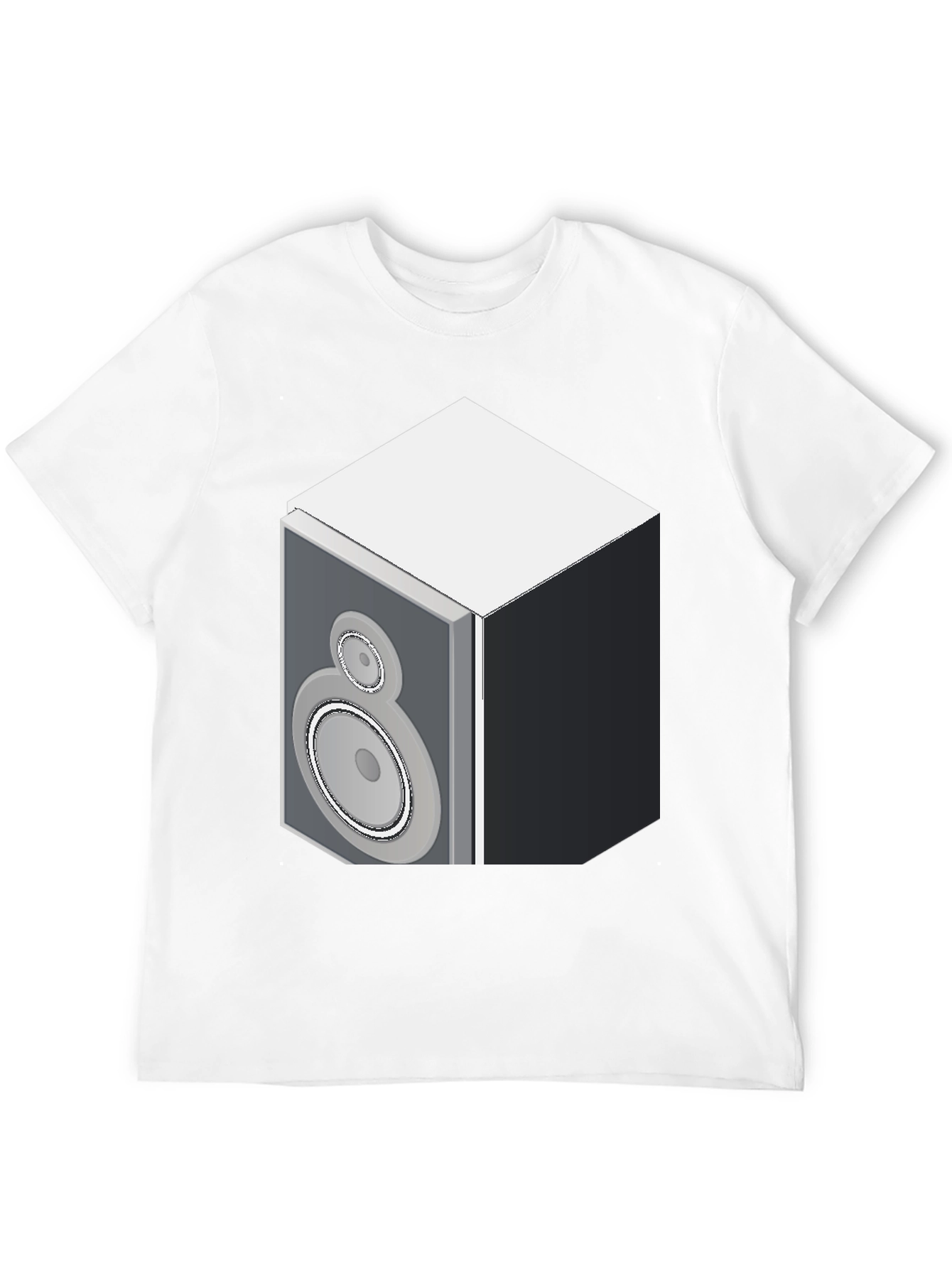 Speaker Graphic Black T-Shirt