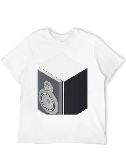 Speaker Graphic Black T-Shirt