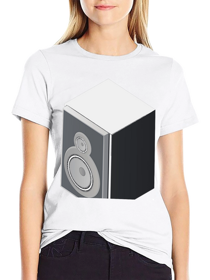 Speaker Graphic Black T-Shirt