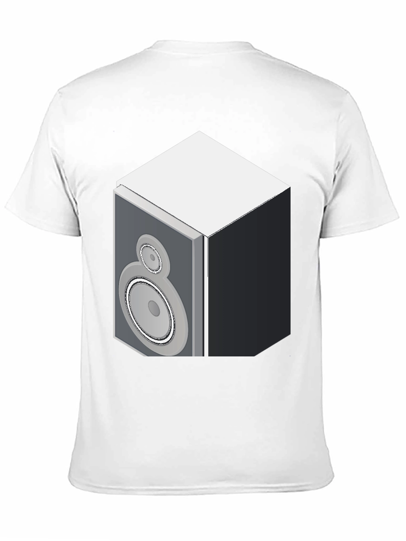 Speaker Graphic Black T-Shirt