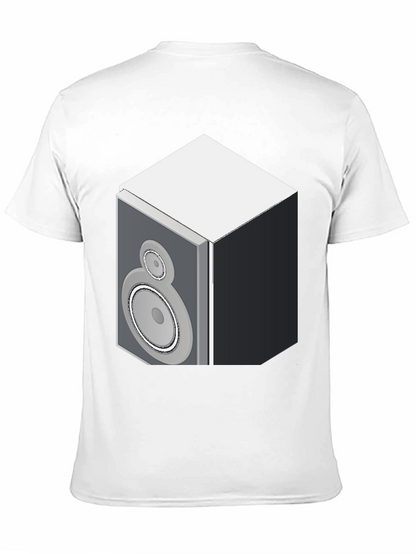 Speaker Graphic Black T-Shirt