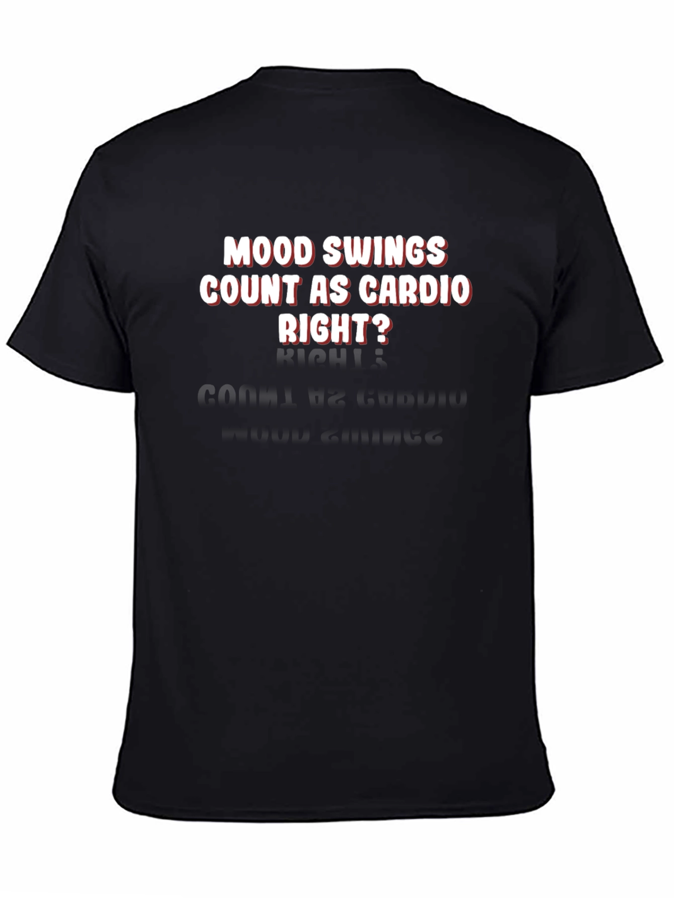 Mood Swings Cardio Tee - Funny Workout Shirt