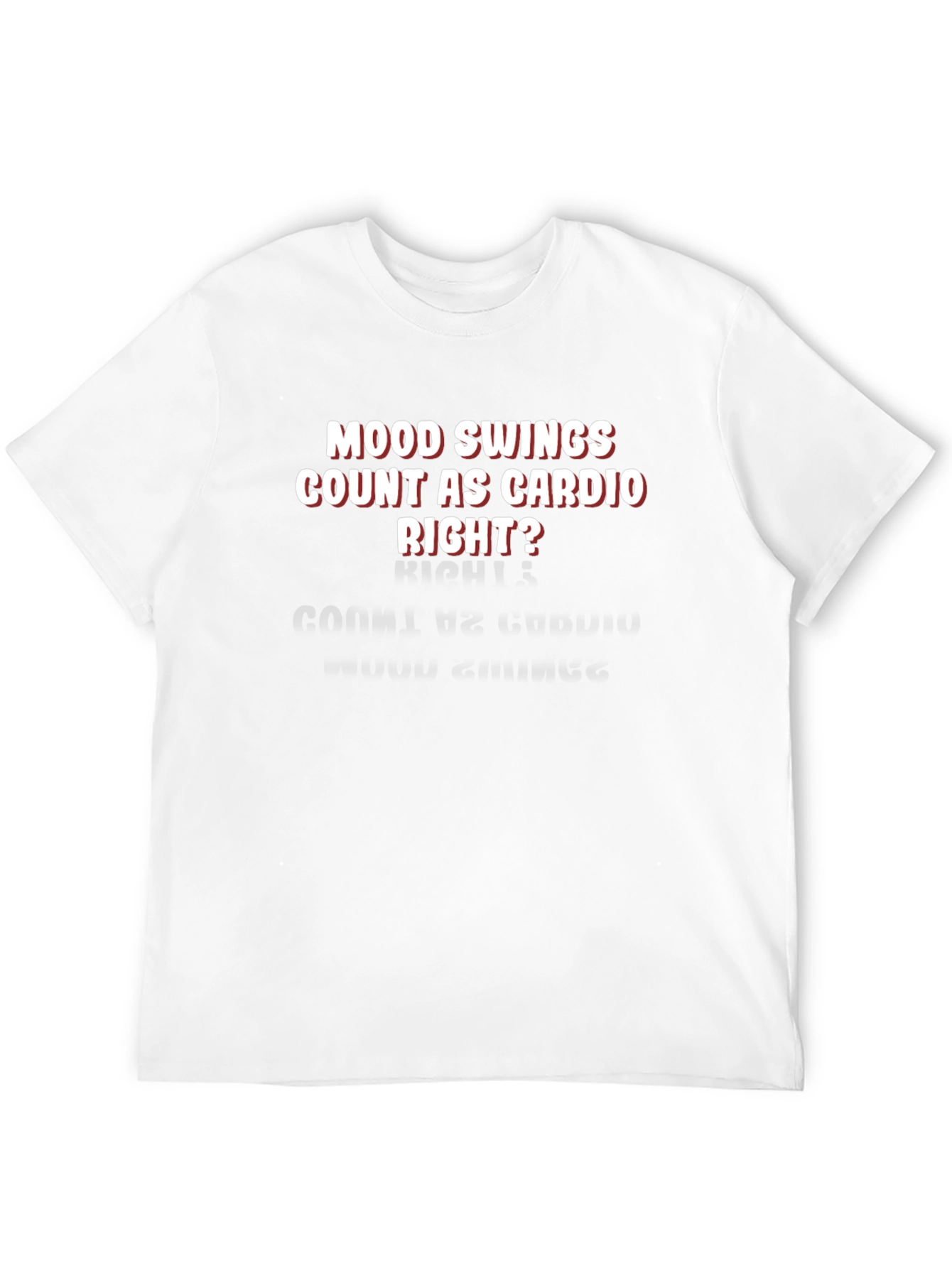 Mood Swings Cardio Tee - Funny Workout Shirt