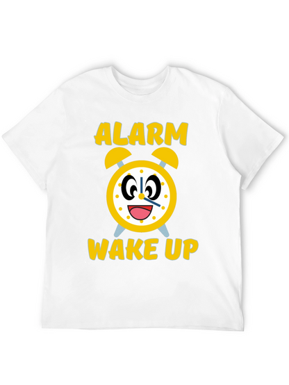Alarm Wake Up Novelty Graphic Tee