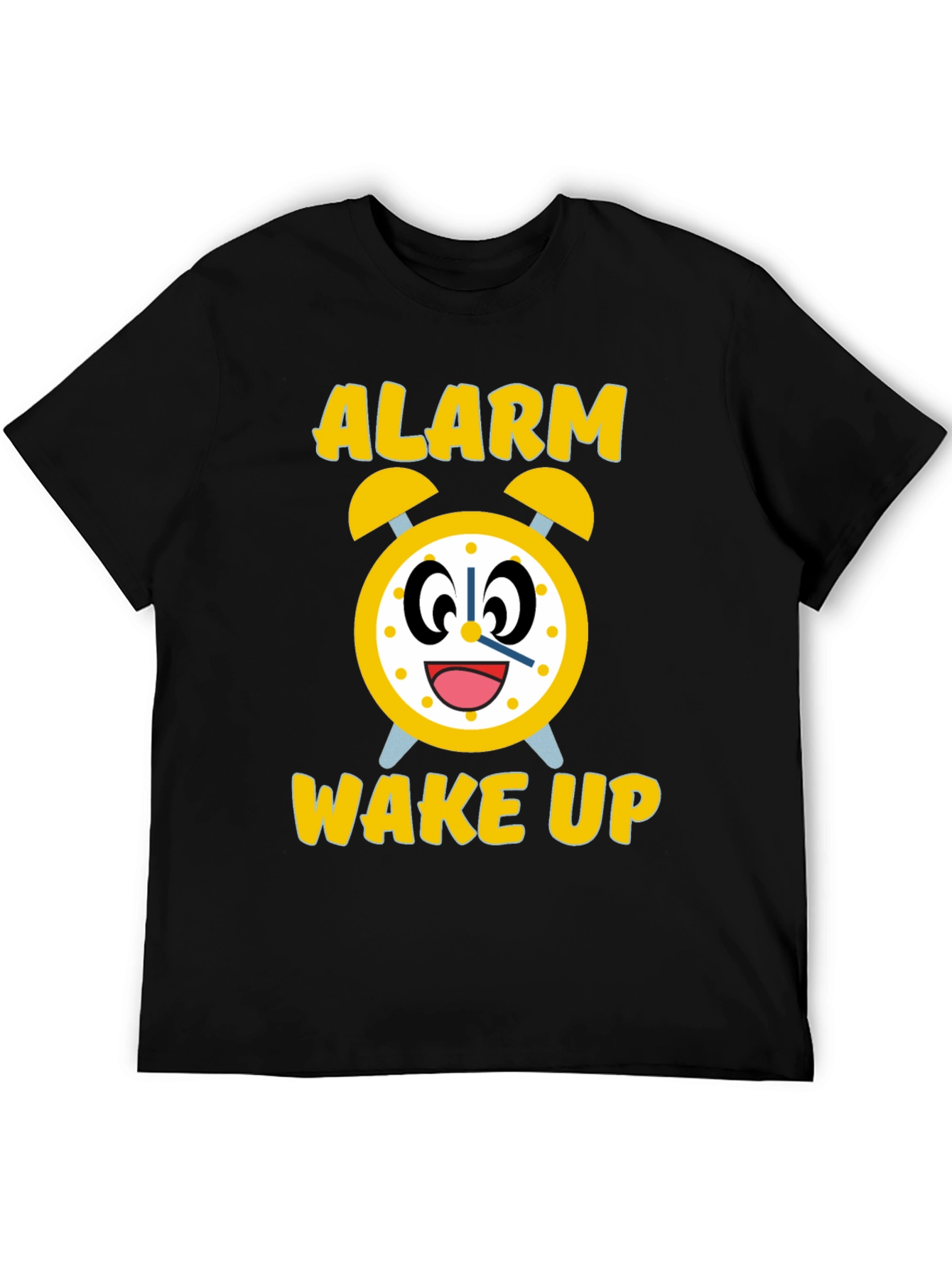 Alarm Wake Up Novelty Graphic Tee