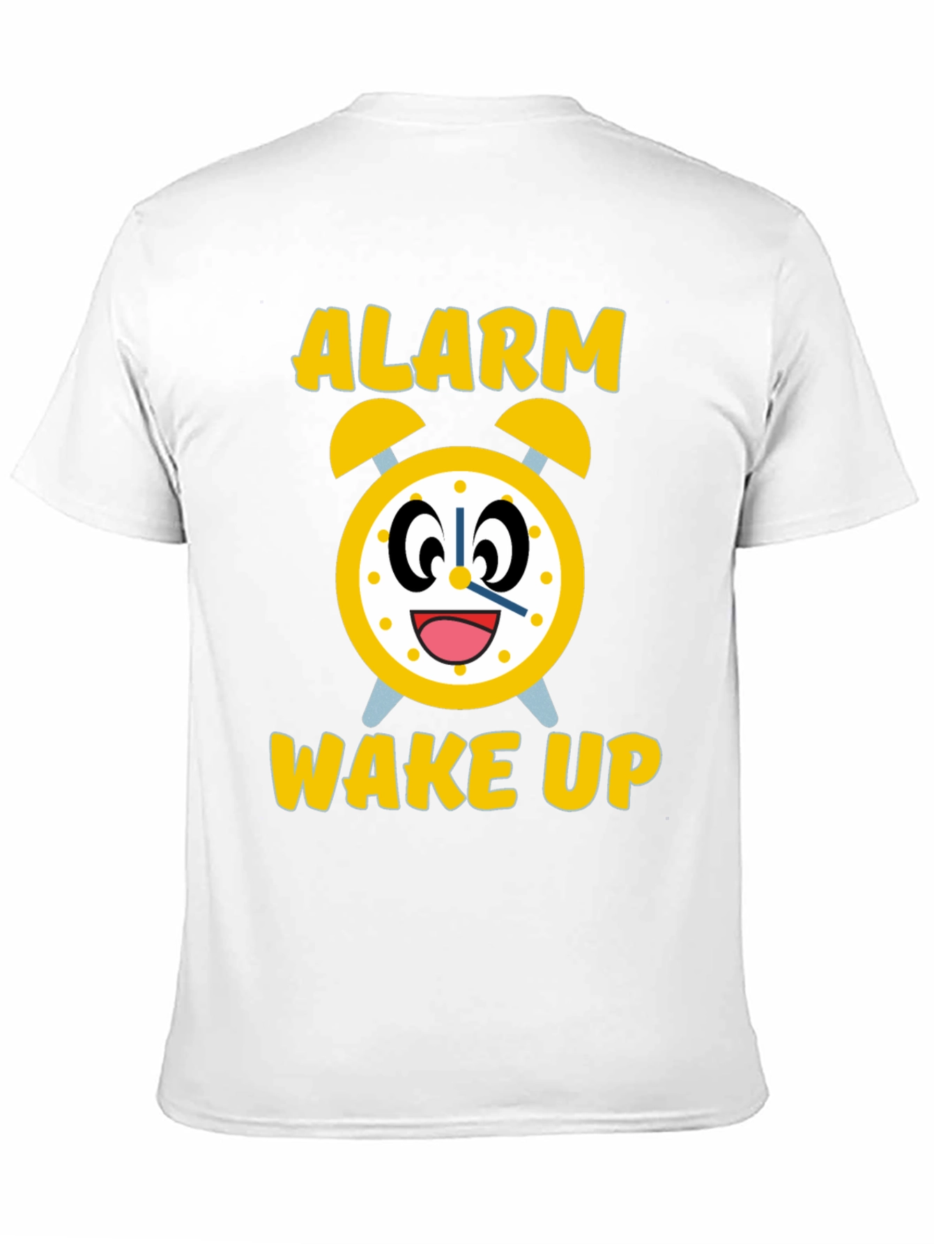 Alarm Wake Up Novelty Graphic Tee