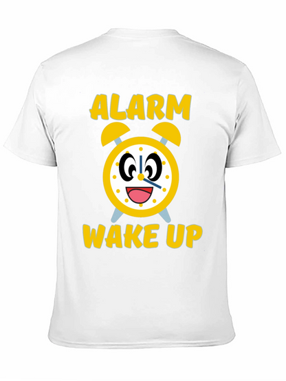 Alarm Wake Up Novelty Graphic Tee