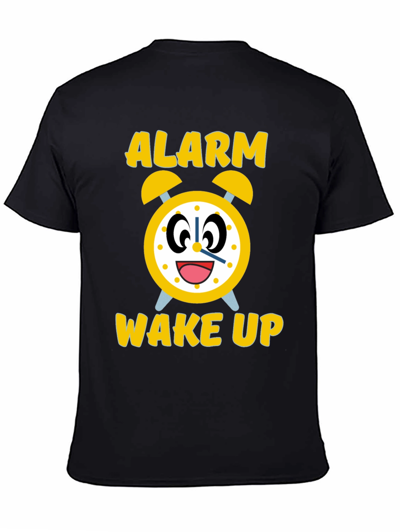 Alarm Wake Up Novelty Graphic Tee