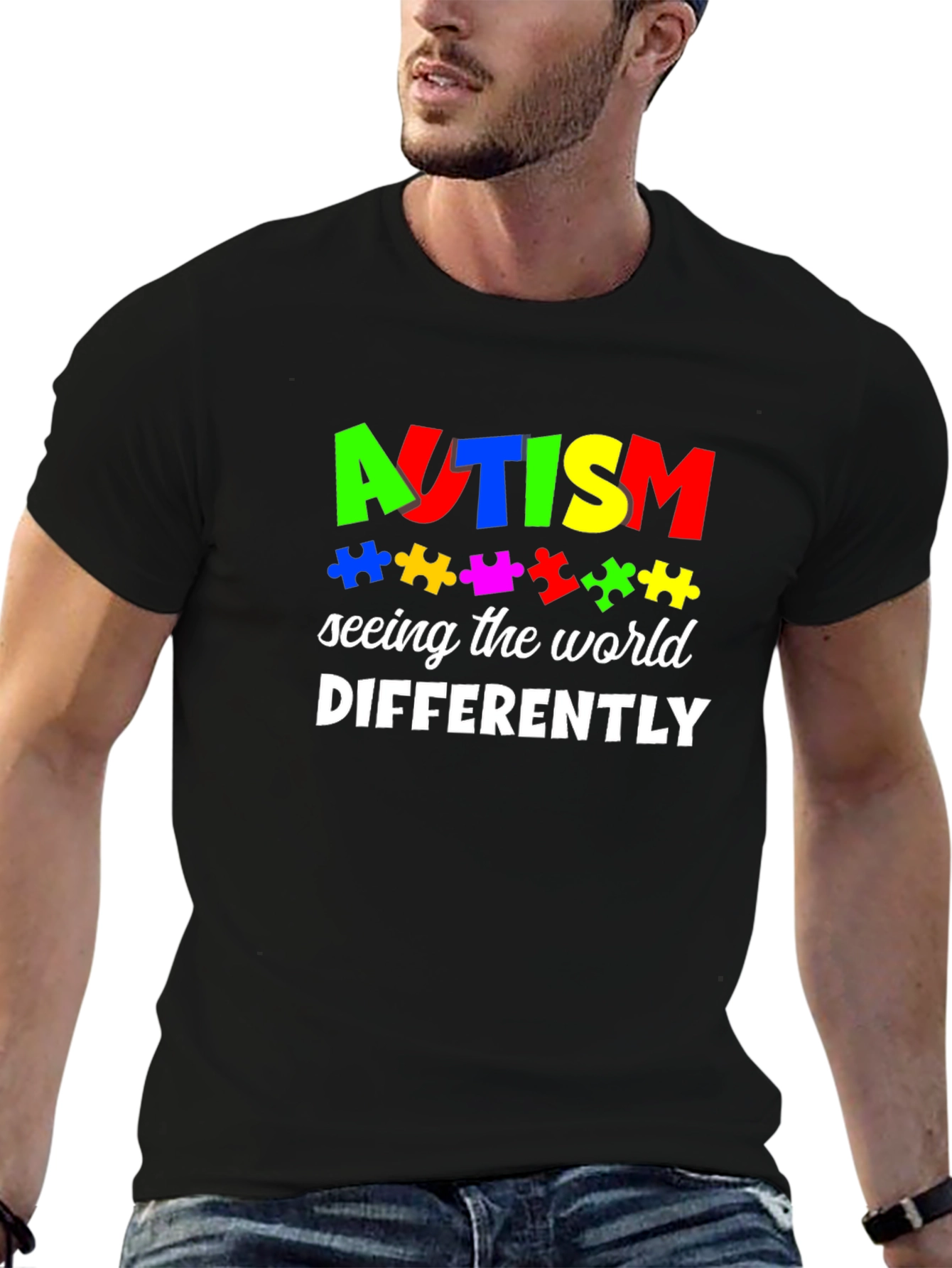 Autism Awareness Puzzle Piece T-Shirt