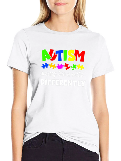Autism Awareness Puzzle Piece T-Shirt