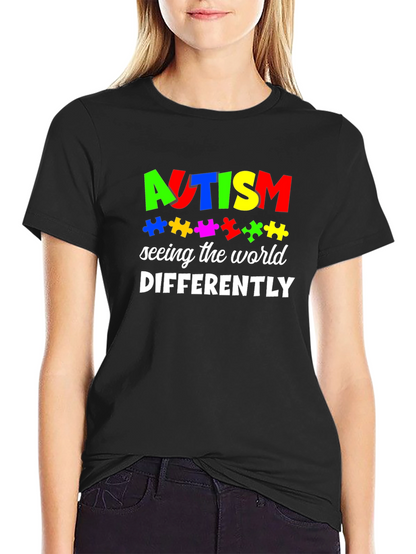 Autism Awareness Puzzle Piece T-Shirt