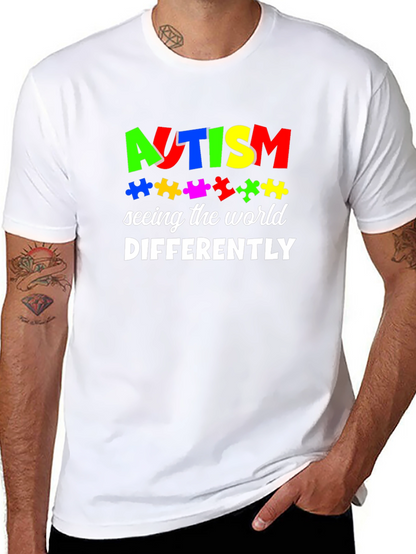 Autism Awareness Puzzle Piece T-Shirt