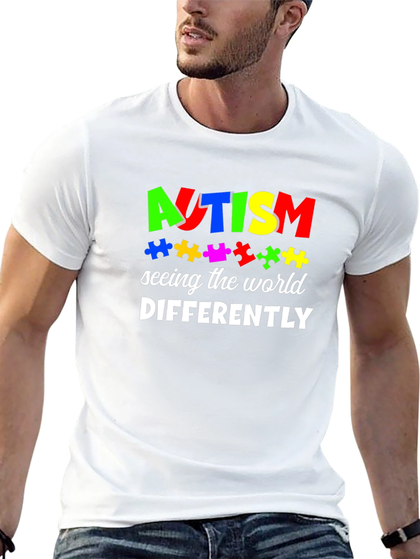 Autism Awareness Puzzle Piece T-Shirt