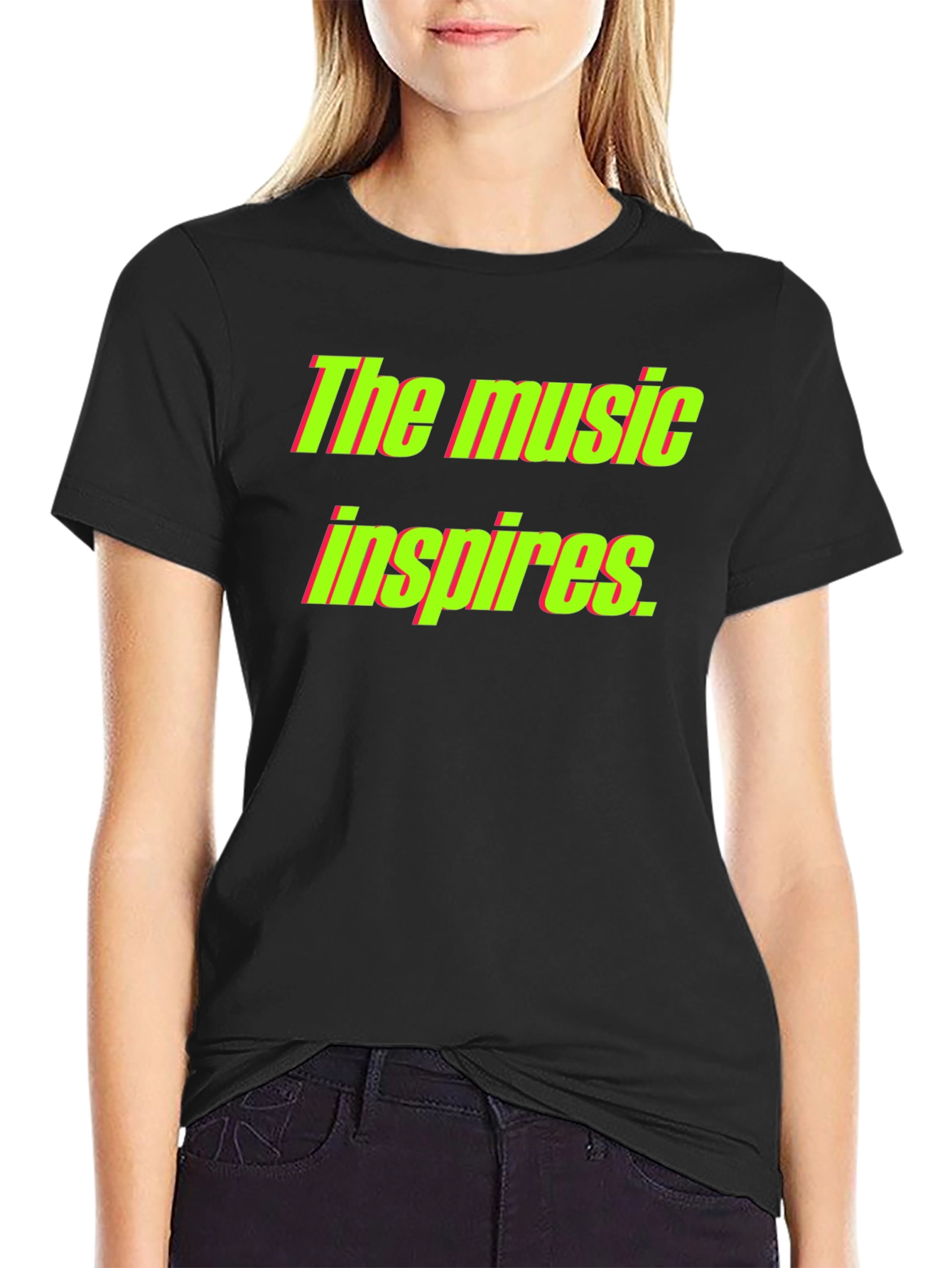 The Music Inspires Graphic T-Shirt
