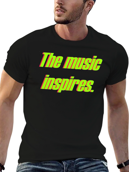 The Music Inspires Graphic T-Shirt