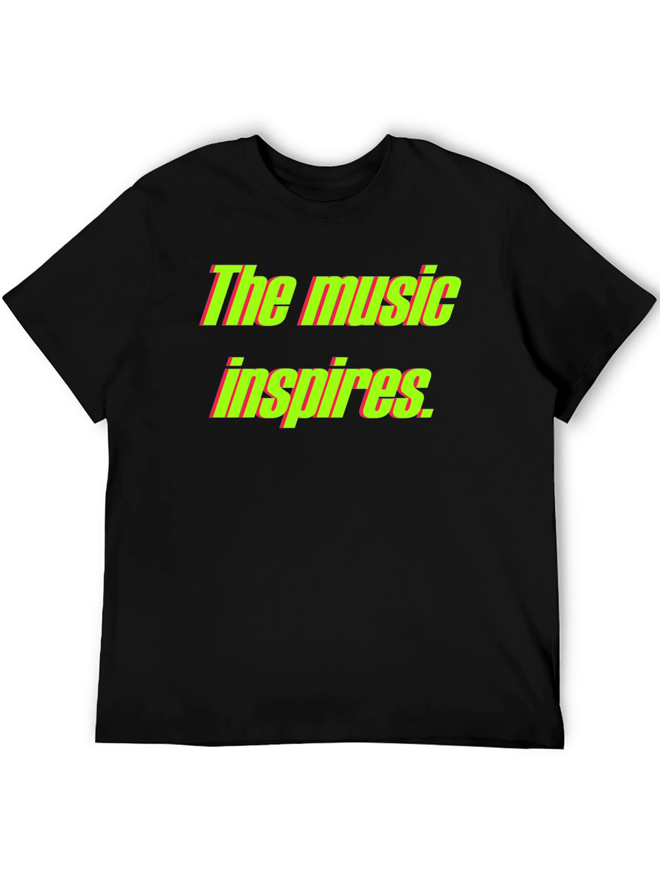 The Music Inspires Graphic T-Shirt