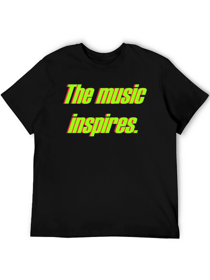 The Music Inspires Graphic T-Shirt