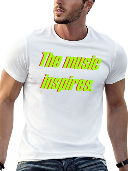 The Music Inspires Graphic T-Shirt