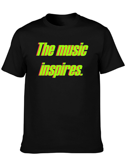 The Music Inspires Graphic T-Shirt