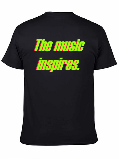 The Music Inspires Graphic T-Shirt