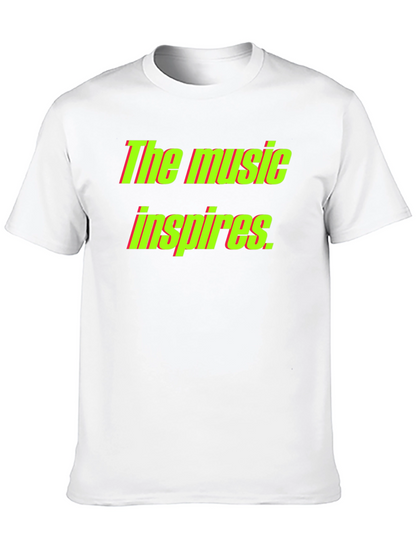 The Music Inspires Graphic T-Shirt