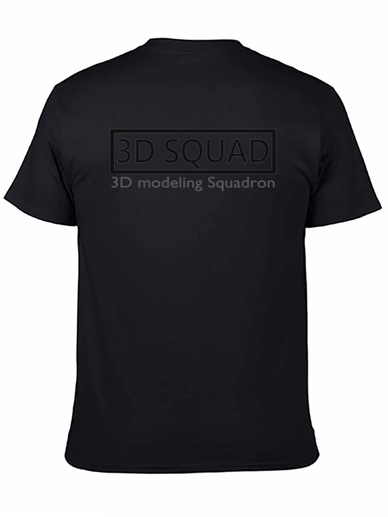 3D Squad Graphic T-Shirt - Modeling Squadron Crew Tee