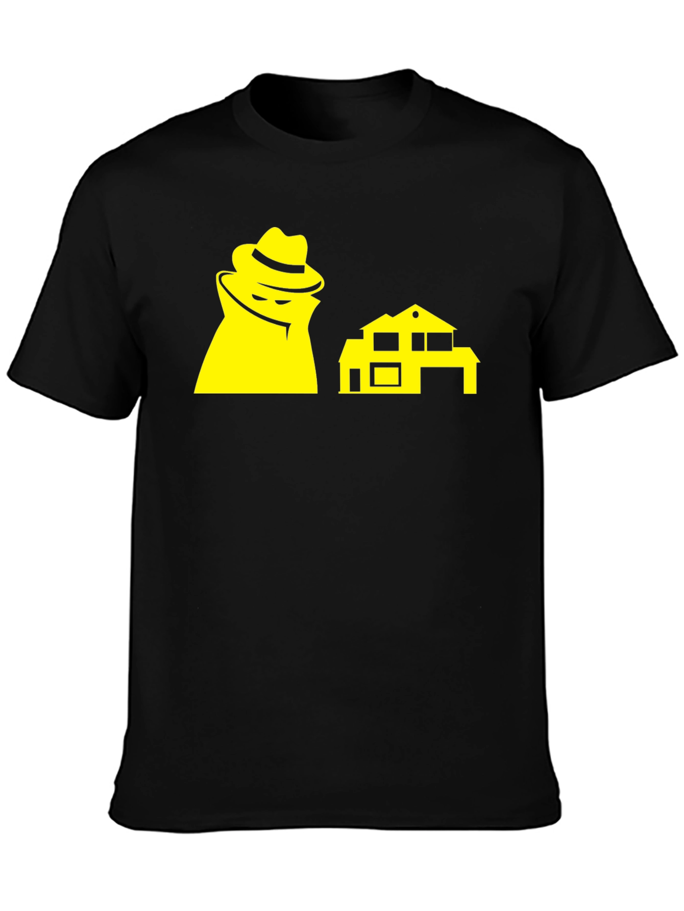 Neighborhood Watch T-Shirt - Black Cotton Tee