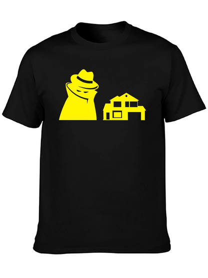 Neighborhood Watch T-Shirt - Black Cotton Tee