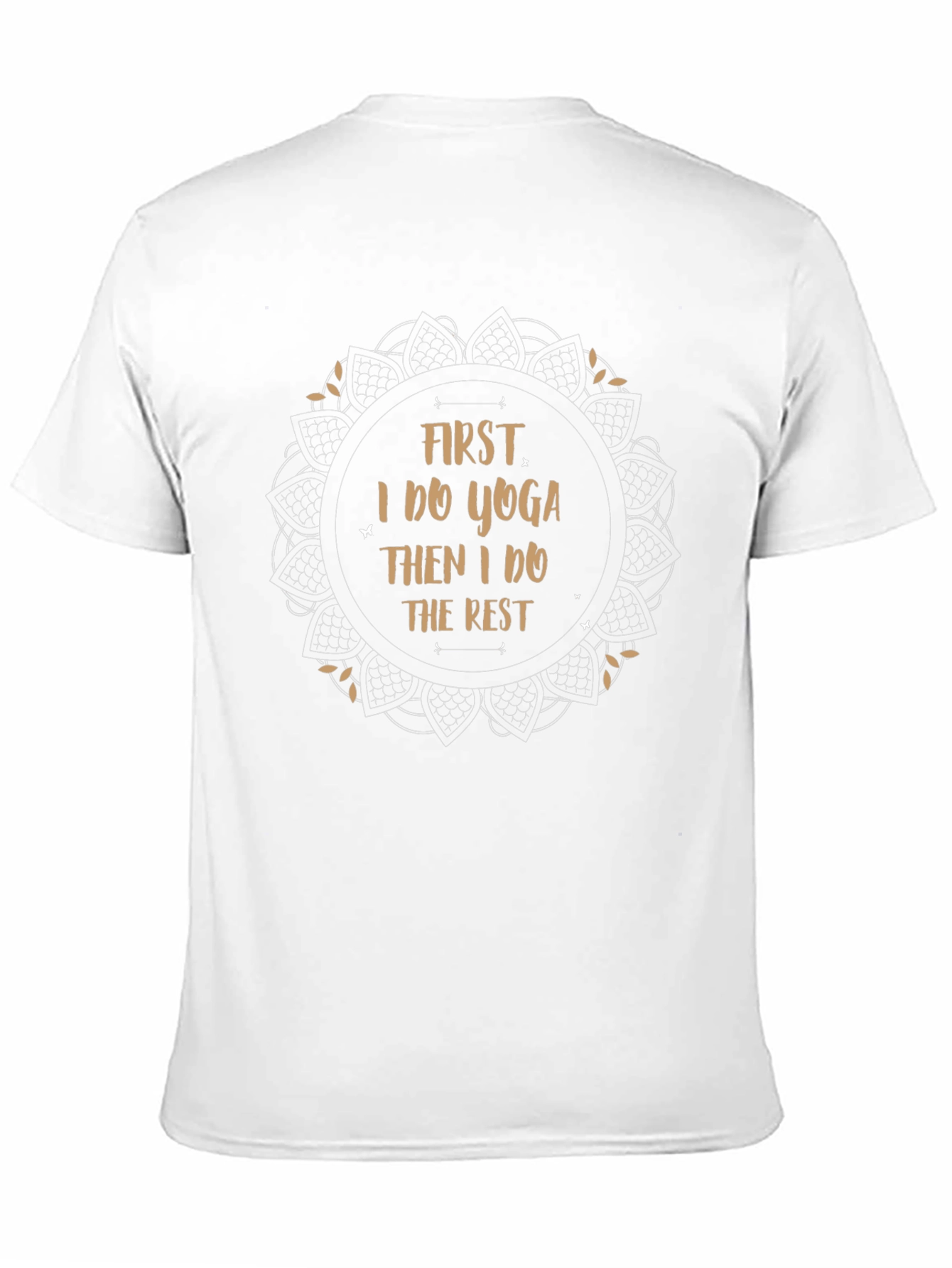 Yoga First T-Shirt - Mens Black Tee