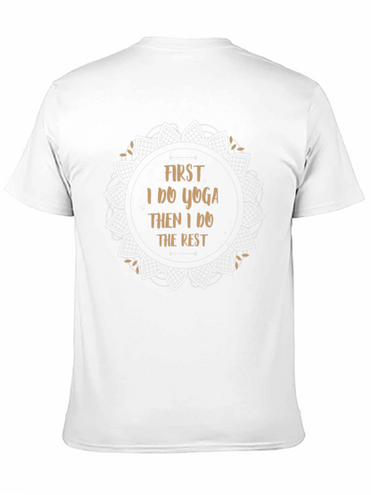 Yoga First T-Shirt - Mens Black Tee
