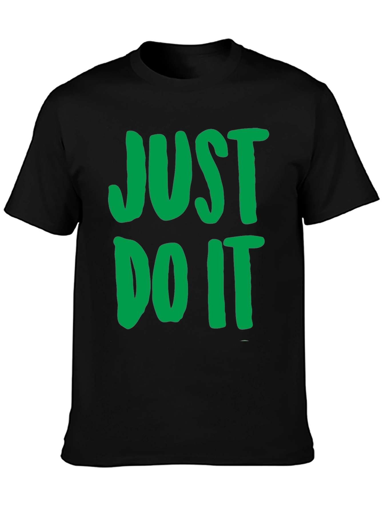 Just Do It Graphic Tee - Black T-Shirt