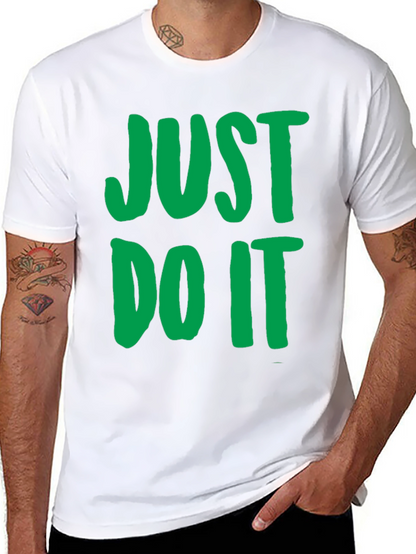 Just Do It Graphic Tee - Black T-Shirt