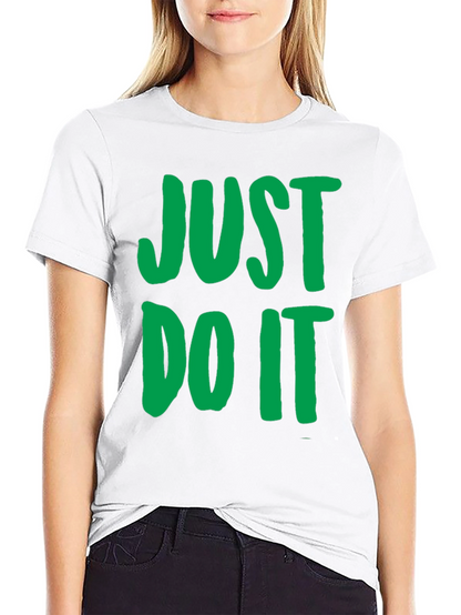Just Do It Graphic Tee - Black T-Shirt
