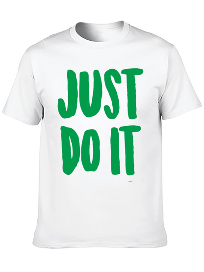Just Do It Graphic Tee - Black T-Shirt