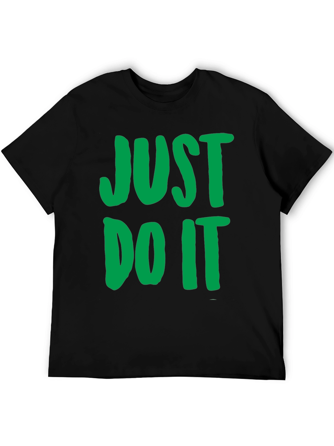 Just Do It Graphic Tee - Black T-Shirt