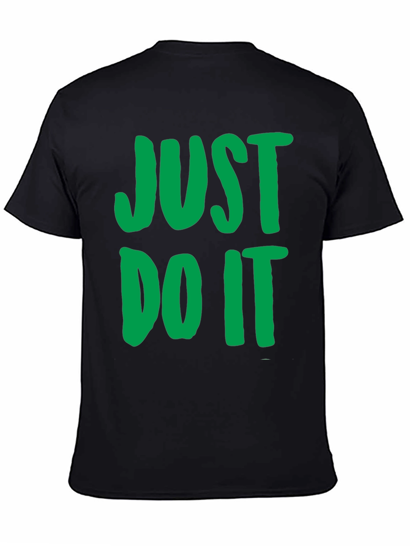 Just Do It Graphic Tee - Black T-Shirt