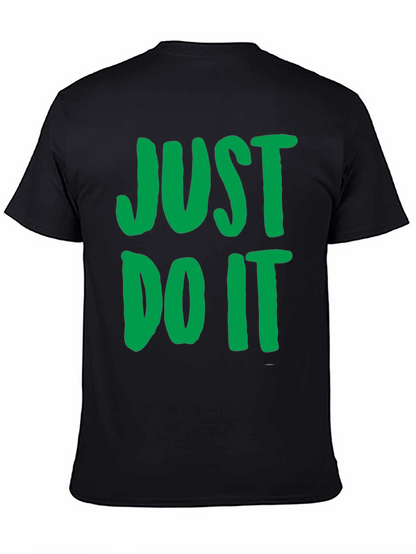 Just Do It Graphic Tee - Black T-Shirt