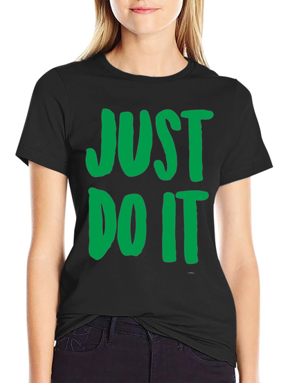 Just Do It Graphic Tee - Black T-Shirt