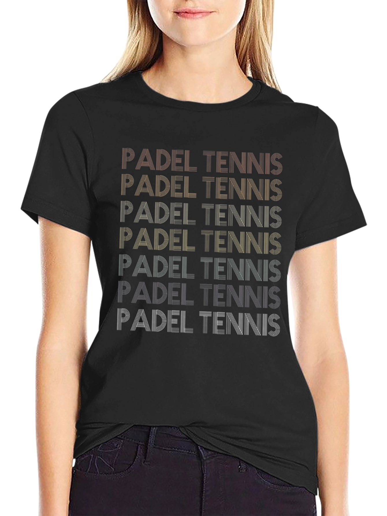 Padel Tennis Retro T-Shirt