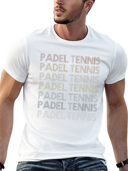 Padel Tennis Retro T-Shirt