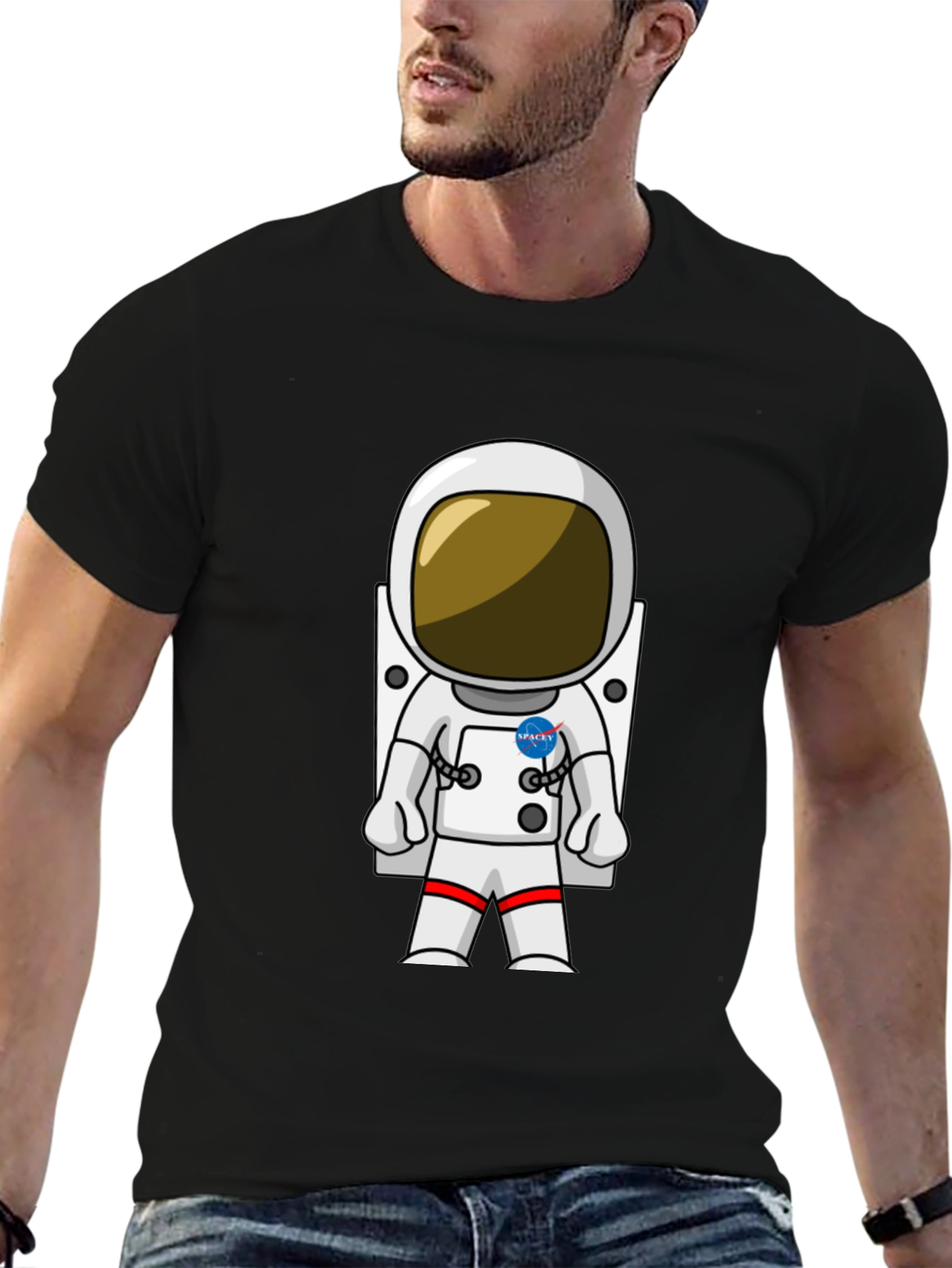 Astronaut Graphic Tee - Space Explorer T-Shirt