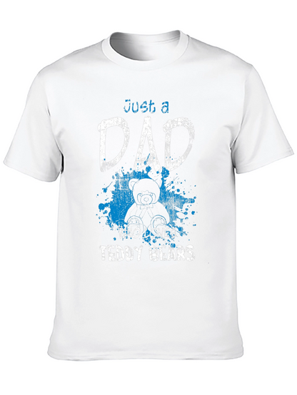 Just a Dad Who Loves Teddy Bears T-Shirt