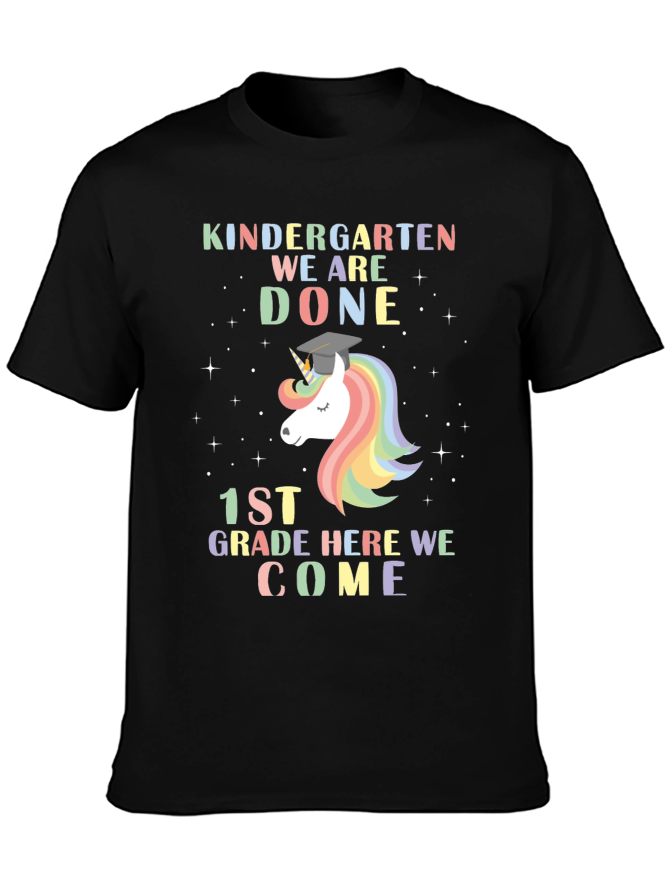 Kindergarten Graduation Unicorn T-Shirt
