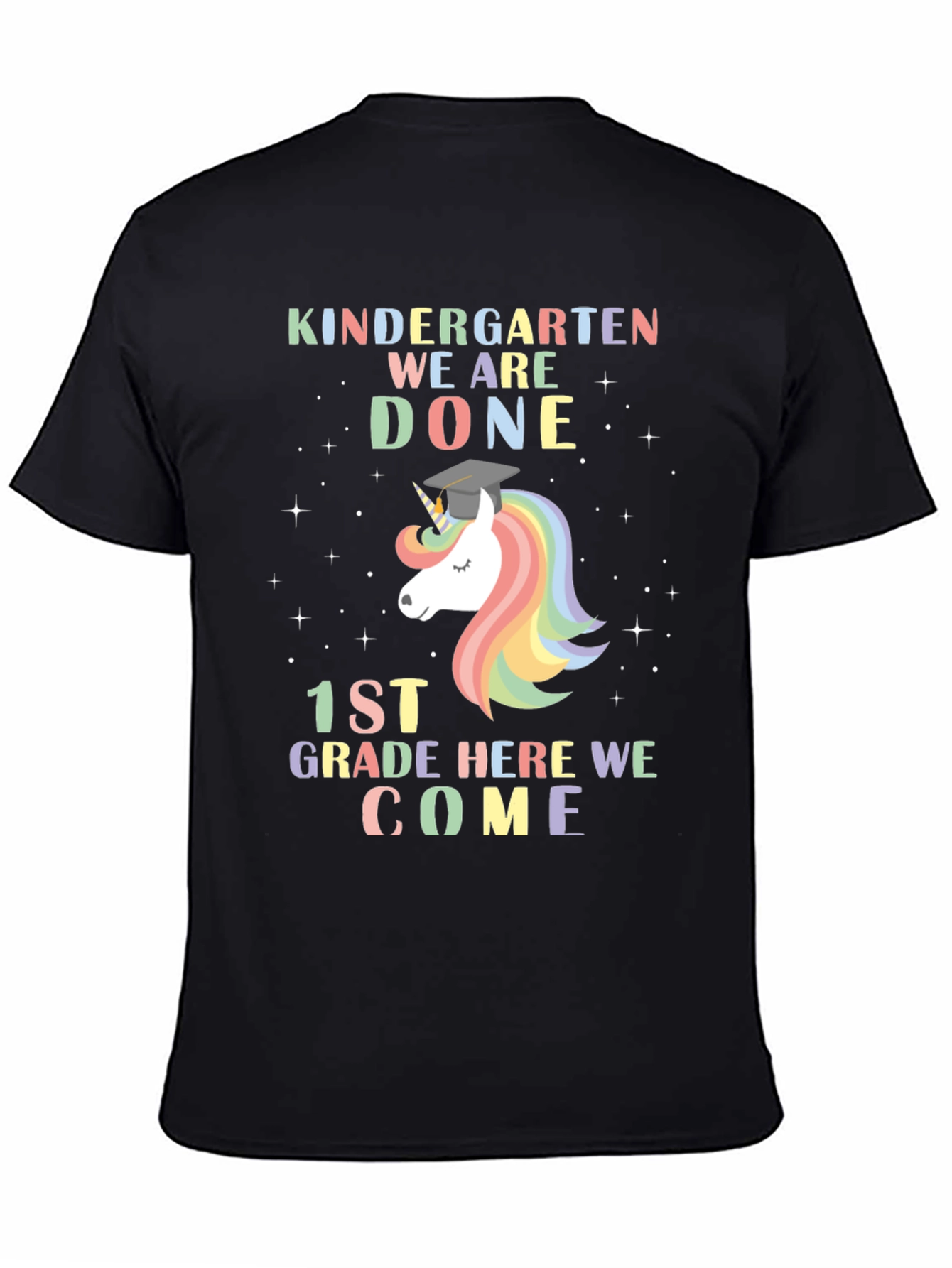 Kindergarten Graduation Unicorn T-Shirt