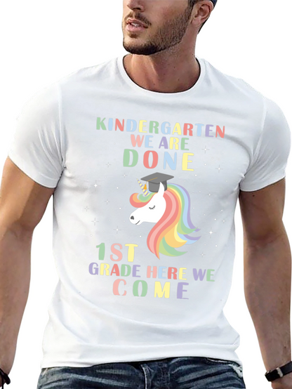 Kindergarten Graduation Unicorn T-Shirt