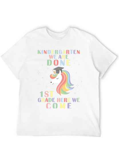 Kindergarten Graduation Unicorn T-Shirt