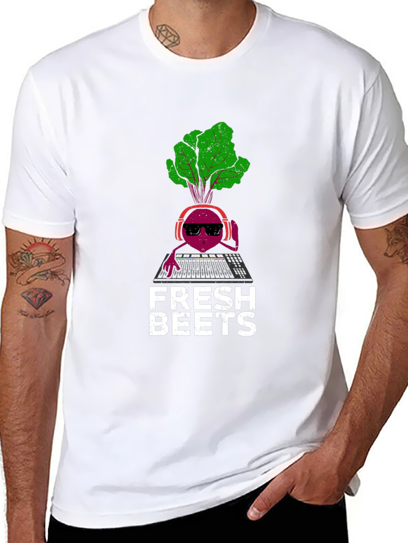 Fresh Beets T-Shirt - DJ Beet Funny Music Tee