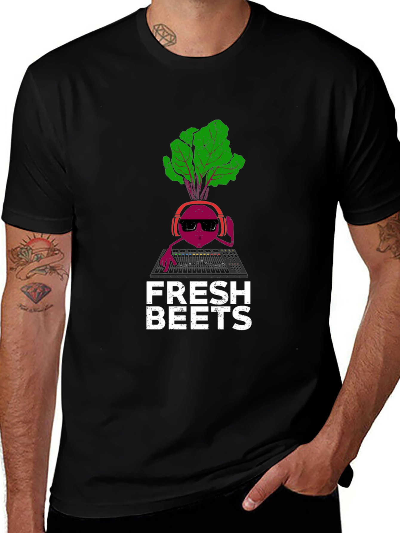 Fresh Beets T-Shirt - DJ Beet Funny Music Tee