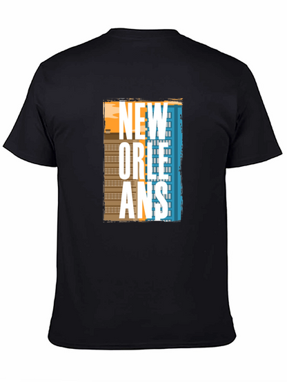 New Orleans Graphic T-Shirt - Cityscape Design